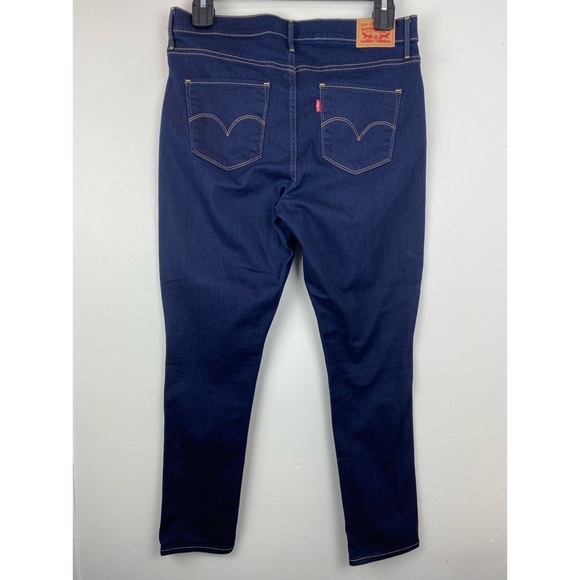Levi’s 311 size 32/28 (14) Women’s Blue Mid Rise Shaping Skinny Jeans - Picture 6 of 7